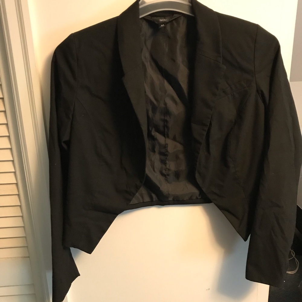 Crop blazer